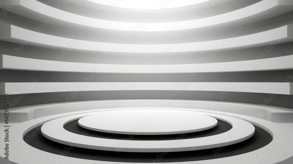 Poster elegant organic scale spiral icon concept rooted in fibonacci sequence to illustrate patterns of nat