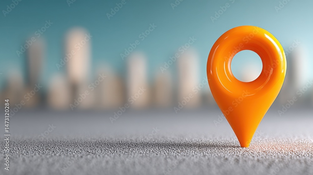 Poster detailed illustration of predictive positioning icon concept highlighting data-backed placement stra
