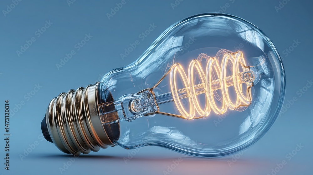 Poster conceptual icon representing the initial idea generation for presentation openers in a creative desi