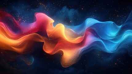 Abstract swirling energy flows