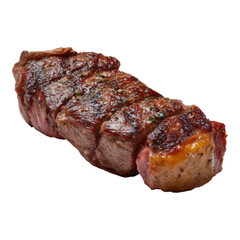 Deliciously Cooked Steak on Transparent Background for Food Lovers
