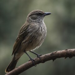 Naklejka premium A Murree bird in soft natural lighting with blurred background