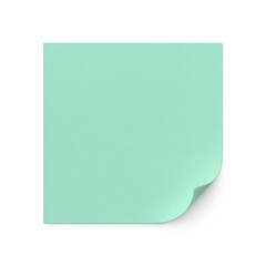 Fototapeta premium Seafoam Sticky Note
