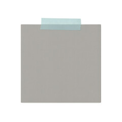 Gray Sticky Note