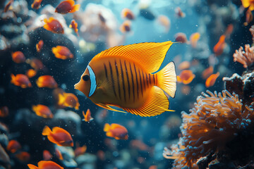 Under water life