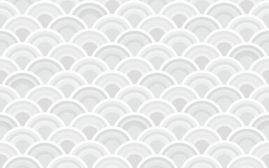 青海波.Seamless pattern "Seigaiha". Malachite pattern. Colorful. Kawaii. Japan. For backgrounds, wallpapers, textiles, wrapping paper