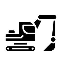 Obraz premium excavator icon 