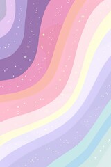 People with rainbow background flag celebrate Pride Month Day