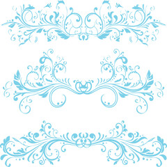 Beautiful flower art and mandala vector design