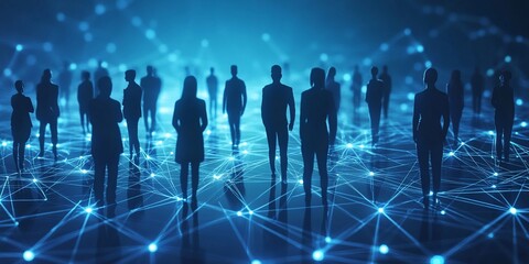 abstract blue background