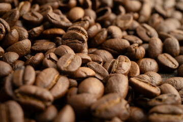 Coffee bean for drink in morning, nature food.