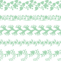 Beautiful flower art and mandala vector design