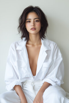 woman, beauty, hair, face, fashion, model, makeup, eyes, brunette, black, make-up, hairstyle, lips, person, people, style, glamour, closeup, skin, cosmetics, long, studio, one, lady, look,woman, peopl