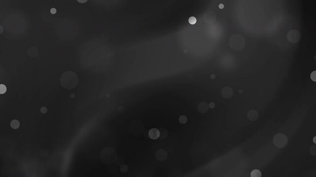 Dark Gray Radient Abstract Background with Glowing Particles and Subtle Light Effects Ideal for Design Projects