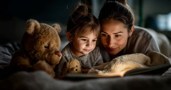 Moms Reading Bedtime Stories
