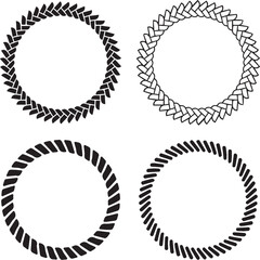 Beautiful flower art and mandala vector design