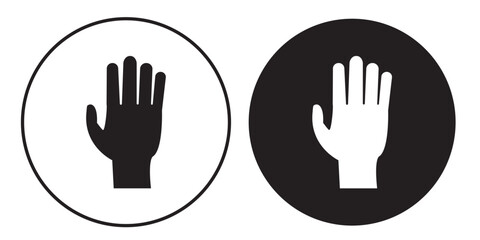 Raising hands linear icon. Voting. Thin line customizable illustration. Contour symbol. Vector isolated outline drawing. Black and White color.