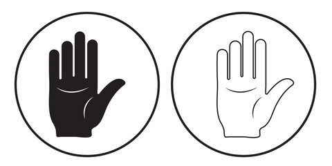 Raising hands linear icon. Voting. Thin line customizable illustration. Contour symbol. Vector isolated outline drawing. Black and White color.