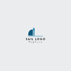 sail logo vector illustration design