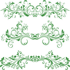 Beautiful flower art and mandala vector design