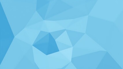 Fototapeta premium Pale Blue Irregular Polygonal Texture