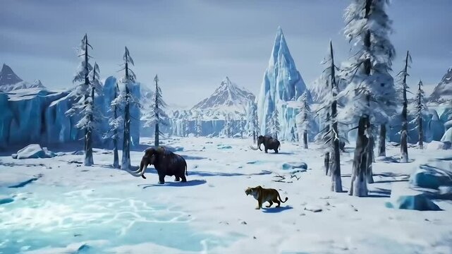 Ice Age Sabertooth Tiger