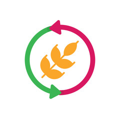 Eco Farming Vector icon