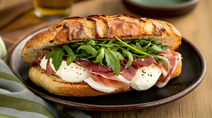 A Gourmet Sandwich Made with Freshly Baked Ciabatta Br 3d4d284b 99b8 4a69 9d84 Be3c89b74fe7 1