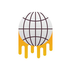 Global Warming Vector icon