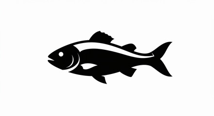 Fish Silhouette for Food Design