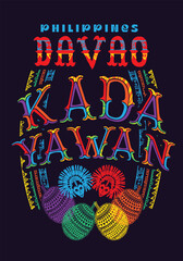 Davao Kadayawan festival poster celebration Philippines