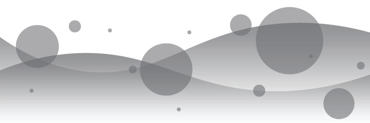 White abstract minimalist background with circle lines