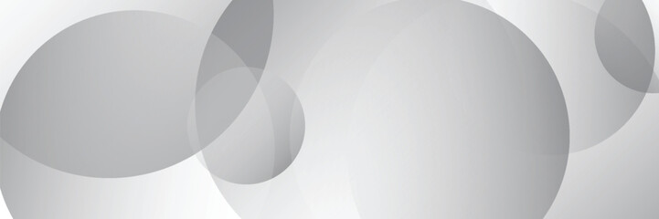 White abstract minimalist background with circle lines
