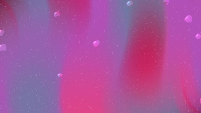 Pink and purple gradient with white droplets, suitable for backgrounds, wallpapers, themed designs, and feminine marketing materials. Ideal for beauty products.