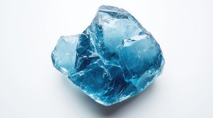 Obraz premium Azure raw crystal