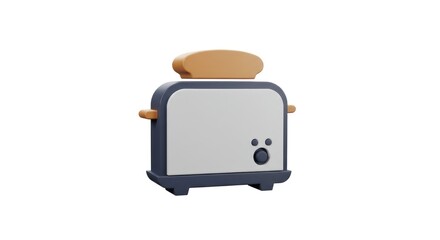 Simple Toaster Illustration