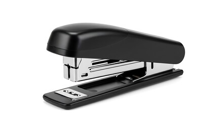 Sleek Black Stapler: A Study in Office Simplicity