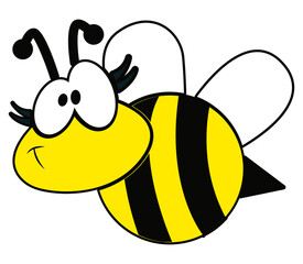 ABEJITA VECTORIZADA PARA APLIQUE FUOMIX, CORTE ETIQUETAS