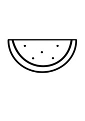 watermelon vector illustration