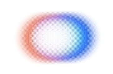 Abstract neon holographic color gradient shaped effect vector illustration on transparent background. Holographic color effects for graphical use, light leaks texture