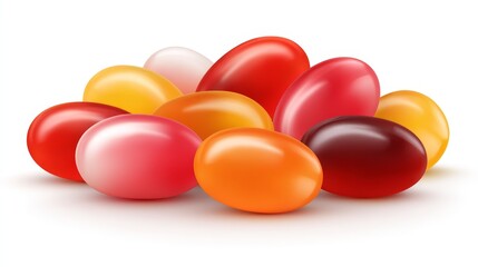 Obraz premium Vibrant easter eggs, a colorful celebration of spring and festive tradition colorful