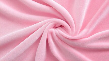 Obraz premium Soft pink velvet with delicate texture, smooth and plush appearance, romantic and calming atmosphere