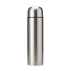 Sleek steel thermos for active lifestyle, keeps drinks perfect. Great thermos