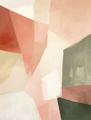 Geometric Art Abstract Background Wallpaper
