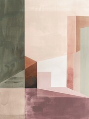 Geometric Art Abstract Background Wallpaper