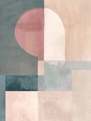 Geometric Art Abstract Background Wallpaper