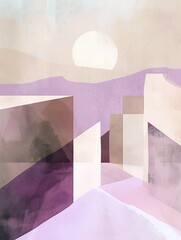 Geometric Art Abstract Background Wallpaper