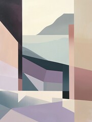 Geometric Art Abstract Background Wallpaper