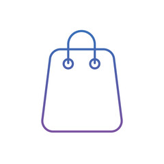 Shopping Bag Vector icon