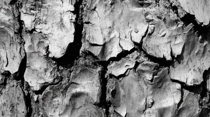 Cracked tree bark texture